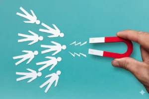 website visitors into leads